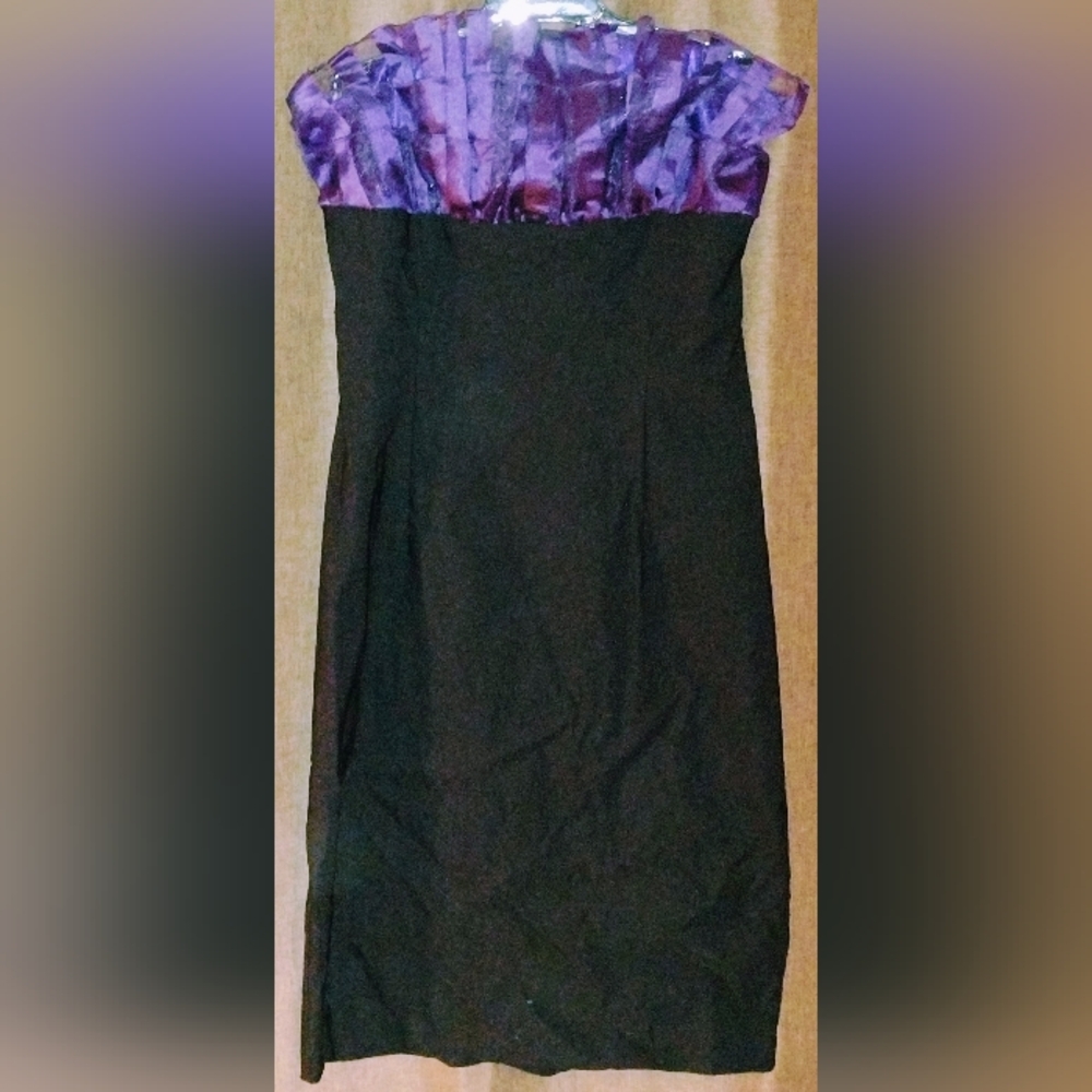 Lovely Day black & purple dress *Final Price*